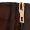 Botas con cremallera Edgar de piel pulida Botas con cremallera Edgar de piel pulida
