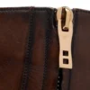 Botas con cremallera Edgar de piel pulida Botas con cremallera Edgar de piel pulida