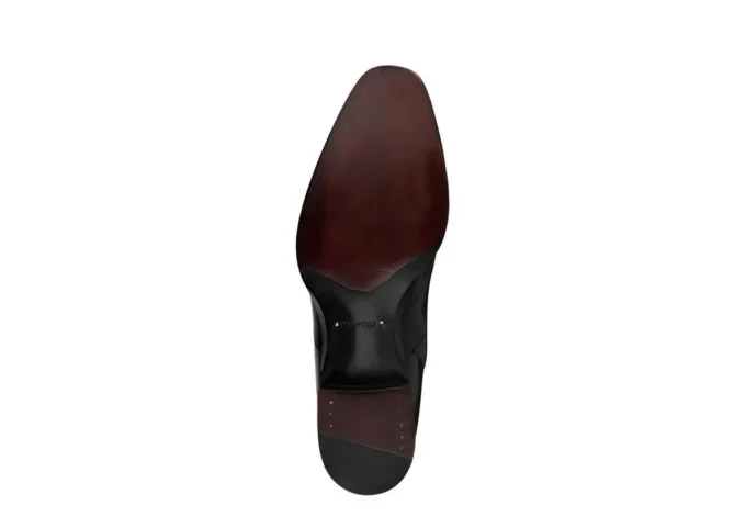 Botas con cremallera Elkan de piel pulida