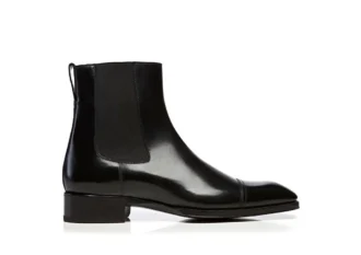 Botines Gianni de cuero bruñido