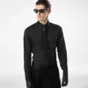 Camisa clásica de algodón y seda Camisa clásica de algodón y seda