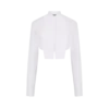 Camisa corta de voile de algodón