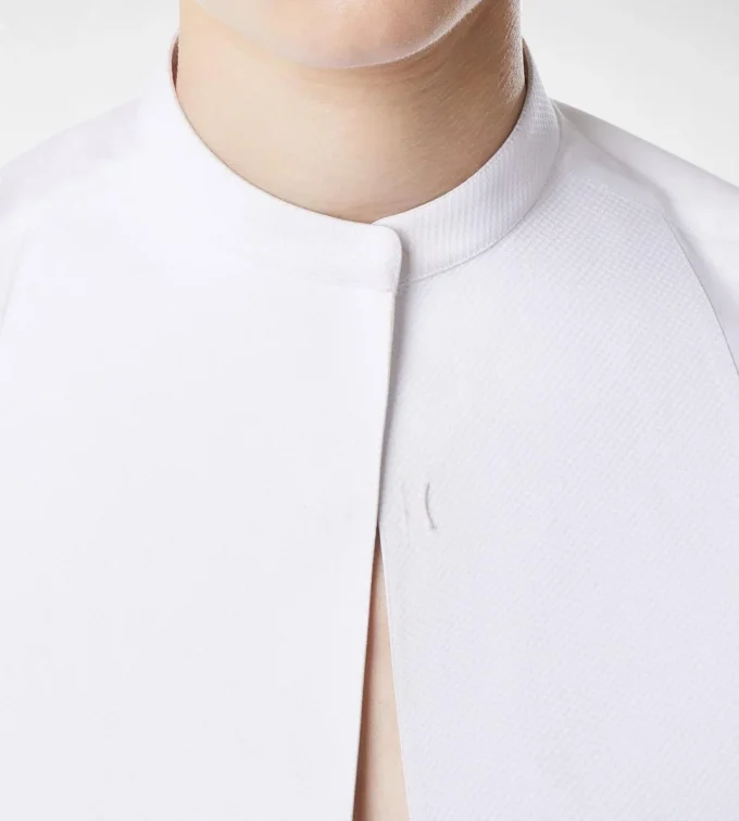 Camisa corta de voile de algodón