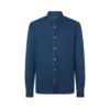 Camisa de algodón índigo Camisa de algodón índigo