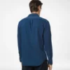 Camisa de algodón índigo Camisa de algodón índigo