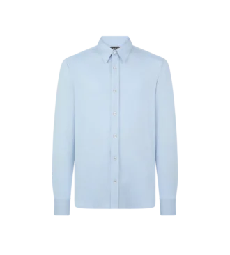 Camisa de mezcla de seda y algodón