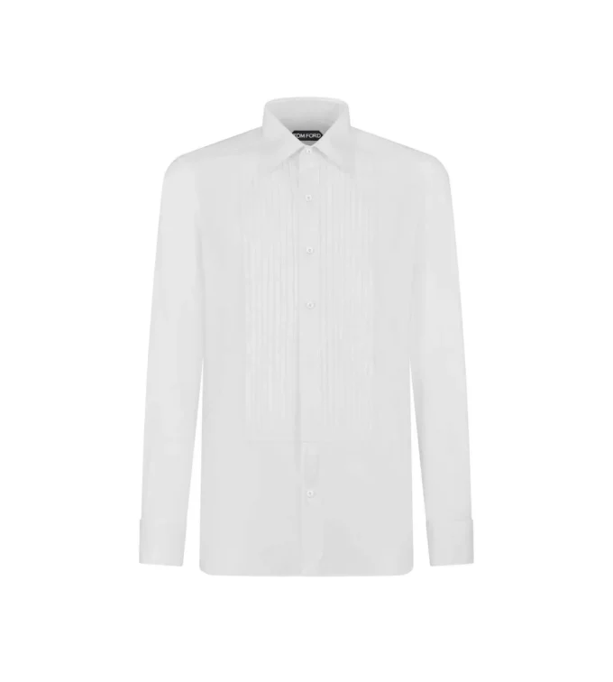 Camisa de noche entallada de voile de cóctel