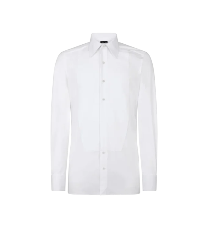 Camisa de noche slim fit de popelín