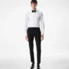 Camisa de noche slim fit de popelín