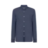Camisa de seda transparente