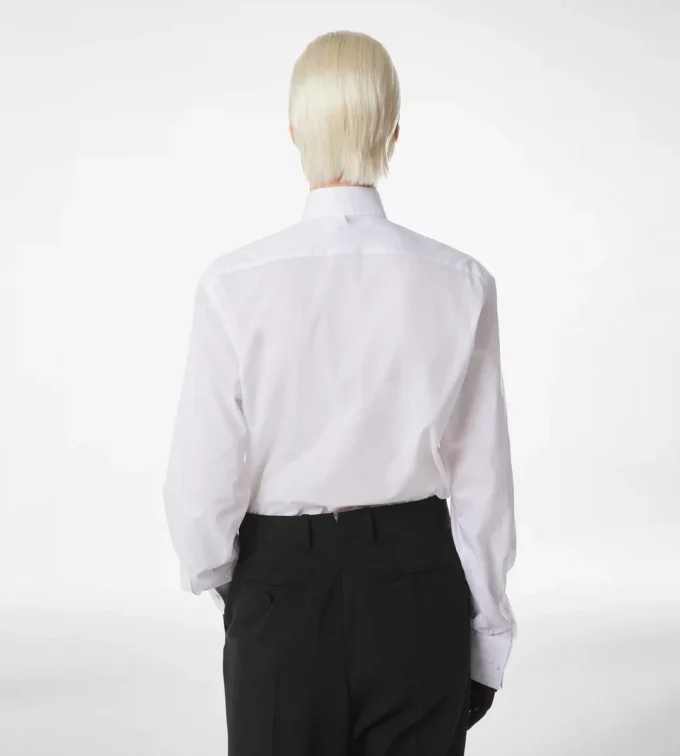 Camisa de voile de algodón