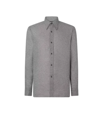 Camisa fluida con lunares