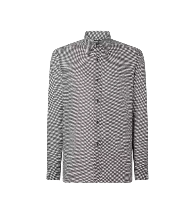 Camisa fluida con lunares Camisa fluida con lunares