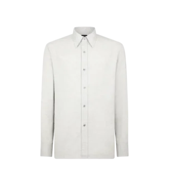 Camisa fluida de cachemira melange