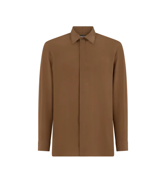 Camisa fluida de seda Camisa fluida de seda