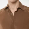 Camisa fluida de seda Camisa fluida de seda