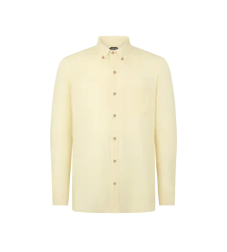 Camisa slim fit de gabardina fluida