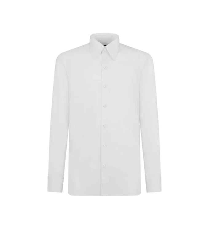 Camisa slim fit de popelín Camisa slim fit de popelín