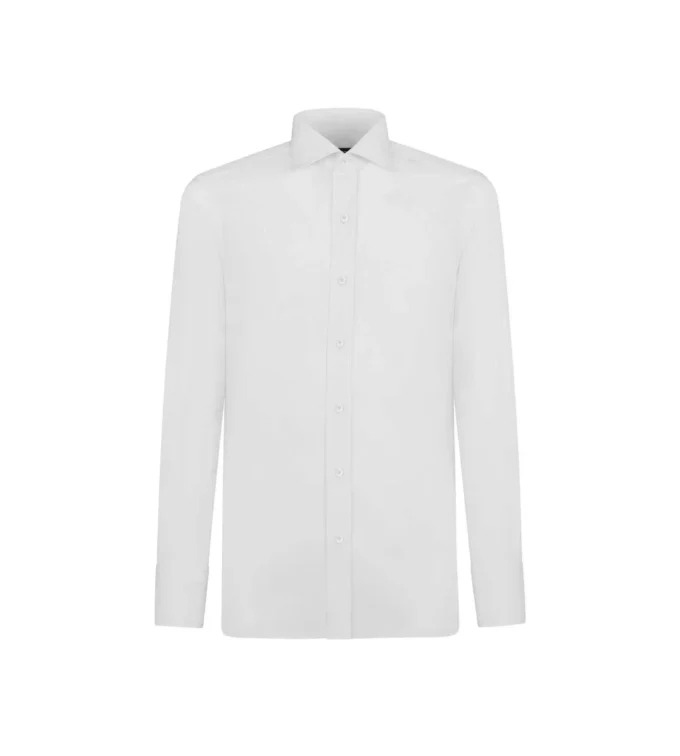 Camisa slim fit de popelín Camisa slim fit de popelín