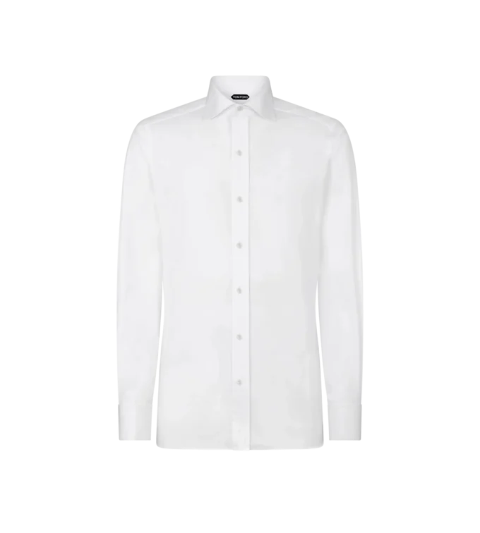 Camisa slim fit de popelín Camisa slim fit de popelín