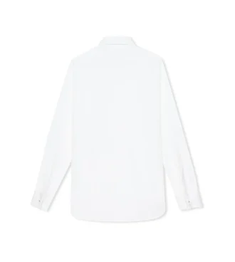 Camisa slim fit de popelín