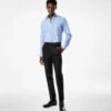 Camisa slim fit de popelín