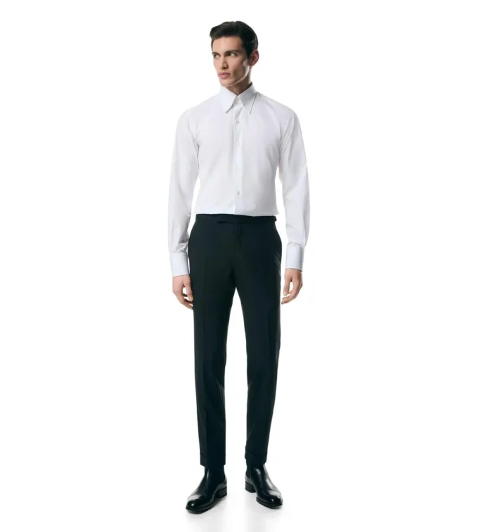 Camisa slim fit de popelín Camisa slim fit de popelín