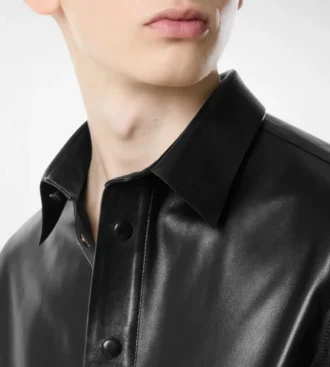 Camisa suave de napa plongé