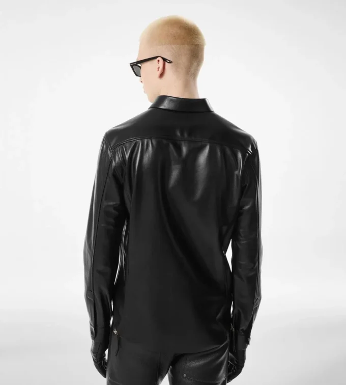 Camisa suave de napa plongé Camisa suave de napa plongé