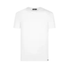 Camiseta de algodón modal con cuello redondo