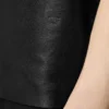 Camiseta de cuello redondo de napa suave Camiseta de cuello redondo de napa suave