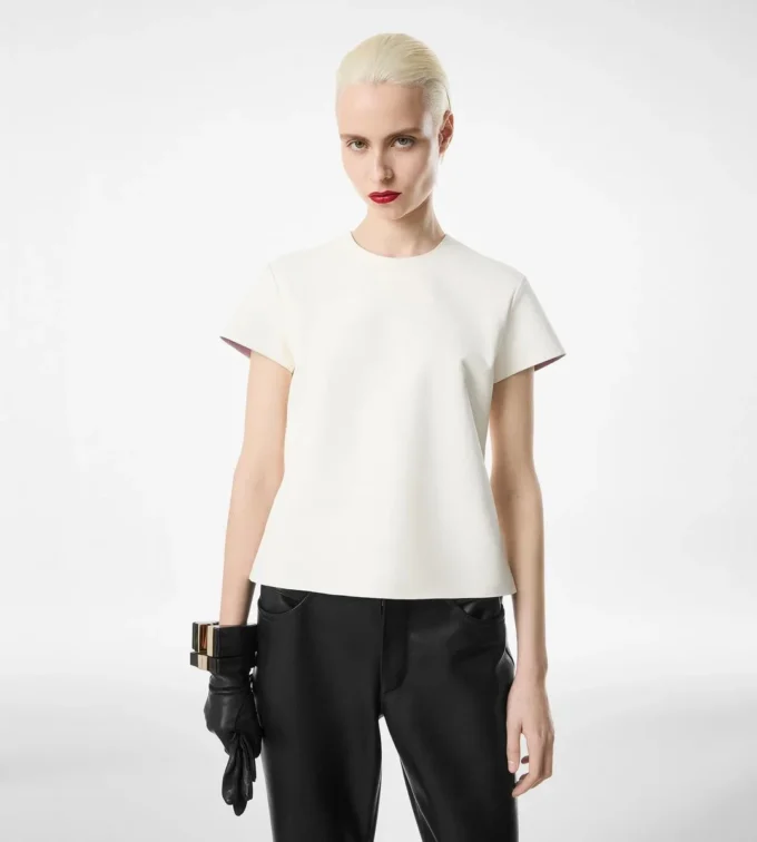Camiseta Nappa Lux y Washed Duchesse Camiseta Nappa Lux y Washed Duchesse