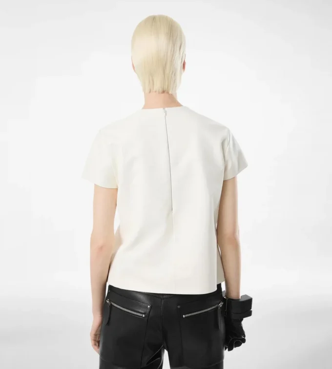 Camiseta Nappa Lux y Washed Duchesse Camiseta Nappa Lux y Washed Duchesse