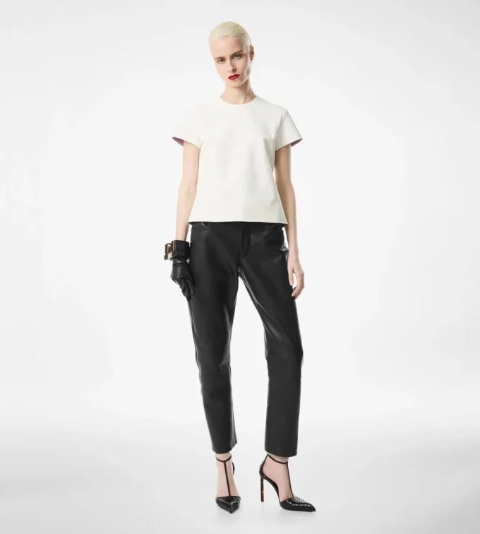 Camiseta Nappa Lux y Washed Duchesse Camiseta Nappa Lux y Washed Duchesse