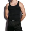 Camiseta sin mangas de algodón modal acanalado Camiseta sin mangas de algodón modal acanalado