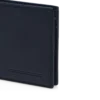 Cartera clásica con doble pliegue y línea T alargada de piel granulada flexible Cartera clásica con doble pliegue y línea T alargada de piel granulada flexible
