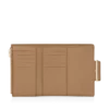 Cartera compacta Aube de piel granulada flexible Cartera compacta Aube de piel granulada flexible