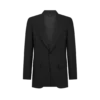 Chaqueta Atticus de mikado teñida en hilo Chaqueta Atticus de mikado teñida en hilo