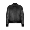Chaqueta blouson con cuello de napa suave Chaqueta blouson con cuello de napa suave