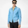 Chaqueta con cuello de ante de cachemira Chaqueta con cuello de ante de cachemira