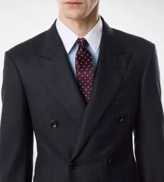 Chaqueta con rayas sutiles