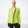 Chaqueta cruzada de tweed con lentejuelas, mezcla de lana, cachemira y seda Chaqueta cruzada de tweed con lentejuelas, mezcla de lana, cachemira y seda