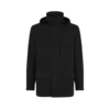 Chaqueta de campo de algodón y seda Chaqueta de campo de algodón y seda