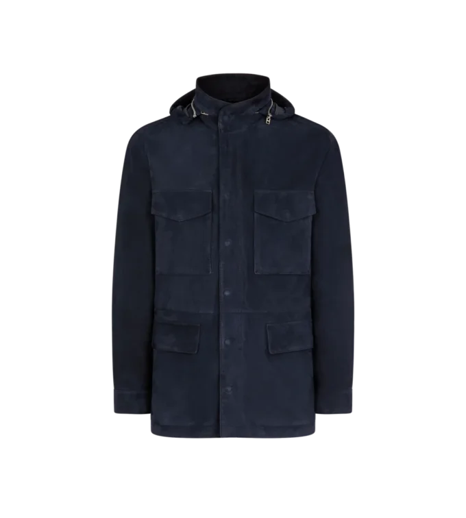 Chaqueta de campo de gamuza ligera Chaqueta de campo de gamuza ligera