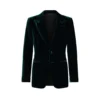 Chaqueta de cóctel Shelton de terciopelo fluido Chaqueta de cóctel Shelton de terciopelo fluido