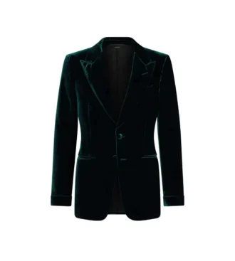 Chaqueta de cóctel Shelton de terciopelo fluido Chaqueta de cóctel Shelton de terciopelo fluido