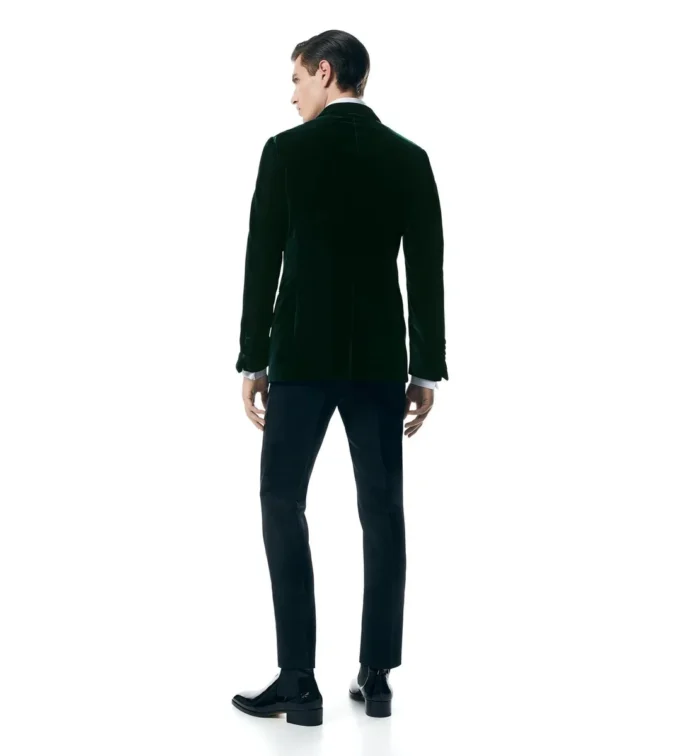 Chaqueta de cóctel Shelton de terciopelo fluido Chaqueta de cóctel Shelton de terciopelo fluido