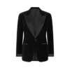 Chaqueta de cóctel Shelton de terciopelo ligero Chaqueta de cóctel Shelton de terciopelo ligero