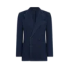 Chaqueta de espiga índigo Chaqueta de espiga índigo
