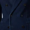 Chaqueta de espiga índigo Chaqueta de espiga índigo